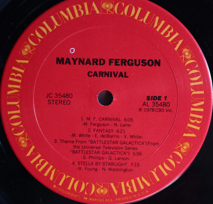 Maynard Ferguson : Carnival (LP,Album)