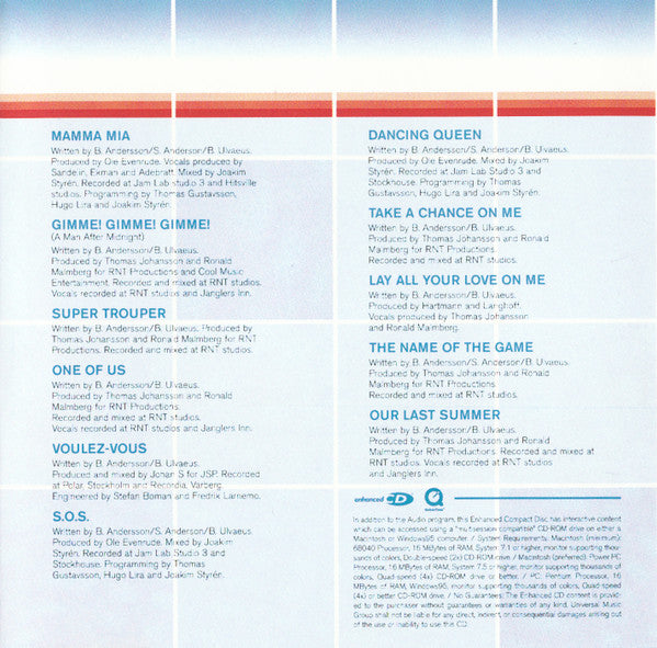 A*Teens : The ABBA Generation (Album,Enhanced,HDCD)
