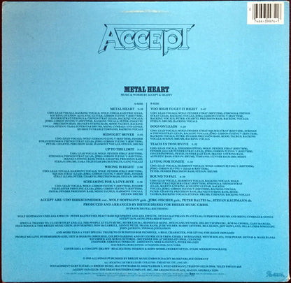 Accept : Metal Heart (LP,Album)