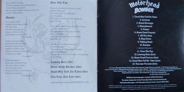 Motörhead : Bomber (Album,Reissue,Remastered)