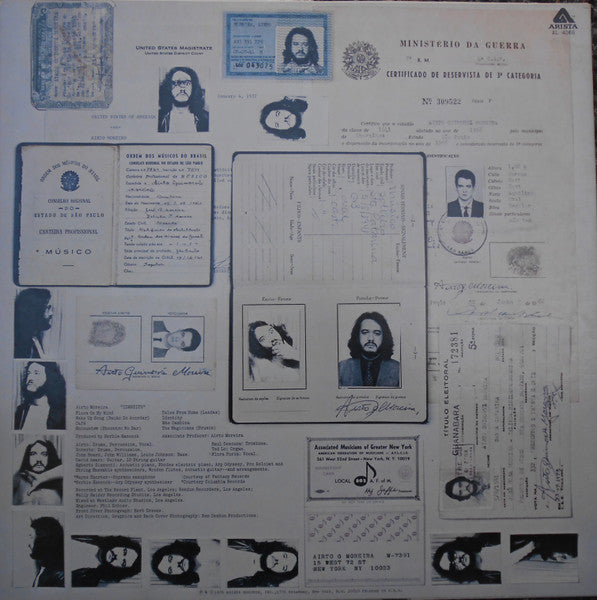 Airto Moreira : Identity (LP,Album)