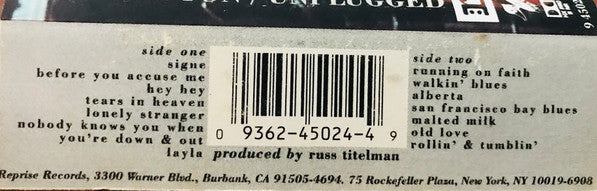 Eric Clapton : Unplugged (Album)