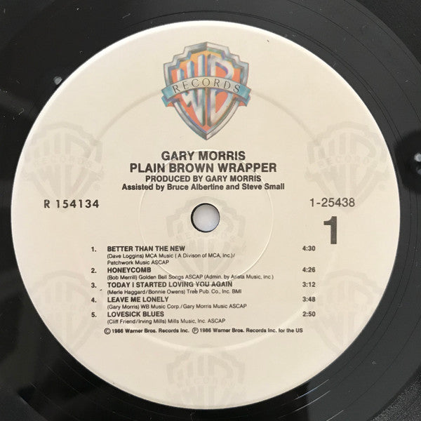 Gary Morris : Plain Brown Wrapper (LP,Album,Club Edition)