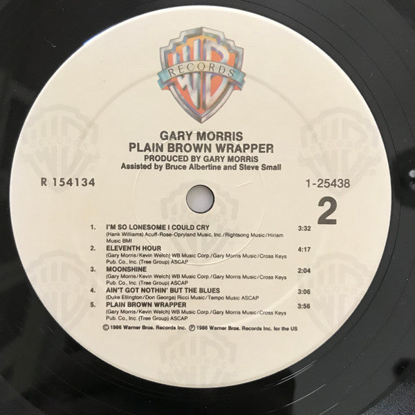Gary Morris : Plain Brown Wrapper (LP,Album,Club Edition)