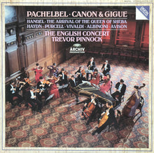 Johann Pachelbel · Georg Friedrich Händel · Joseph Haydn · Henry Purcell · Antonio Vivaldi · Tomaso Albinoni · Charles Avison / English Concert · Trevor Pinnock : Pachelbel: Canon · Handel: The Arrival Of The Queen Of Sheba Etc. (LP,Album)