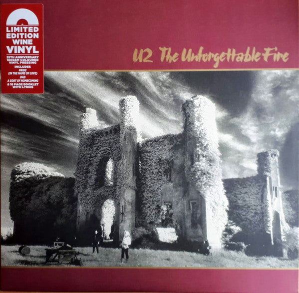 U2 : The Unforgettable Fire (LP,Album,Limited Edition,Reissue)