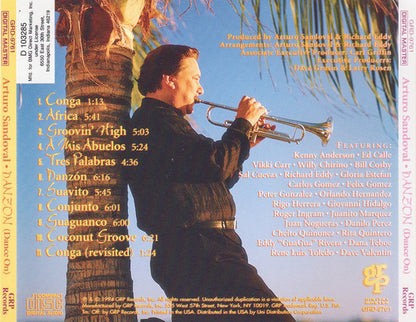 Arturo Sandoval : Danzón (Dance On) (Album,Club Edition)