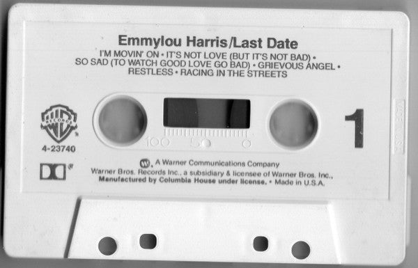Emmylou Harris : Last Date (Album,Club Edition)