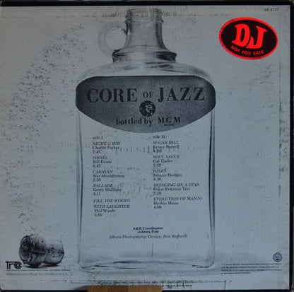 Various : Core Of Jazz (LP,Compilation,Promo,Stereo)