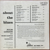 Julie London : About The Blues (LP,Album,Mono)