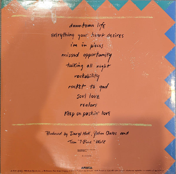 Daryl Hall & John Oates : Ooh Yeah! (LP,Album,Club Edition)