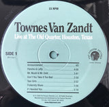 Townes Van Zandt : Live At The Old Quarter, Houston, Texas (LP,Album,Reissue)