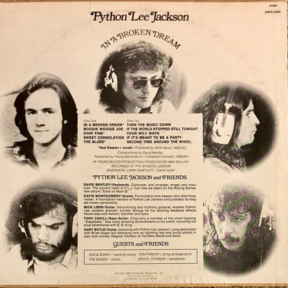 Python Lee Jackson : In A Broken Dream (LP,Album)