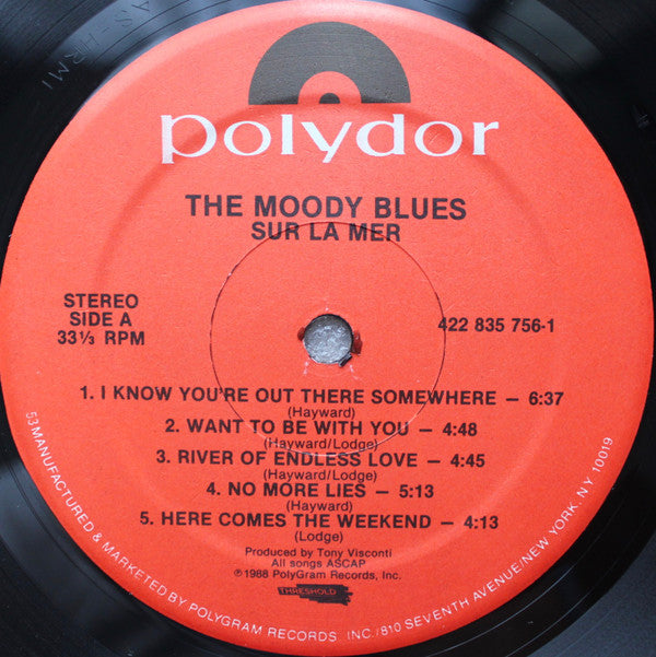 Moody Blues, The : Sur La Mer (LP,Album)