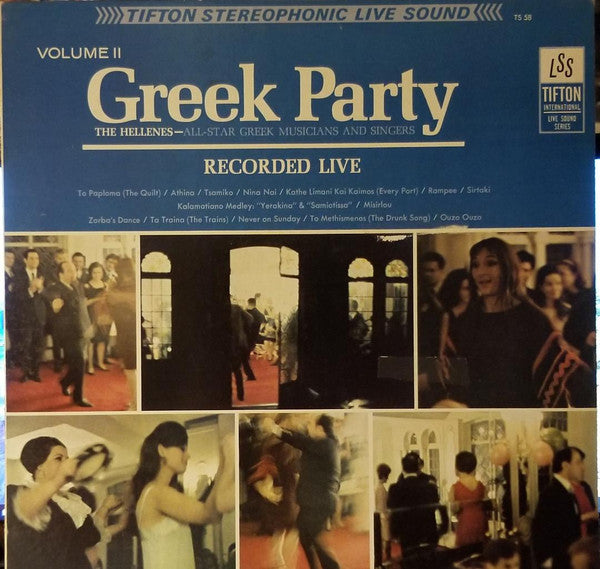 Hellenes, The : Greek Party Volume II (LP,Stereo)