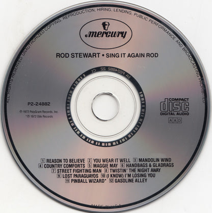 Rod Stewart : Sing It Again Rod (Compilation,Club Edition)