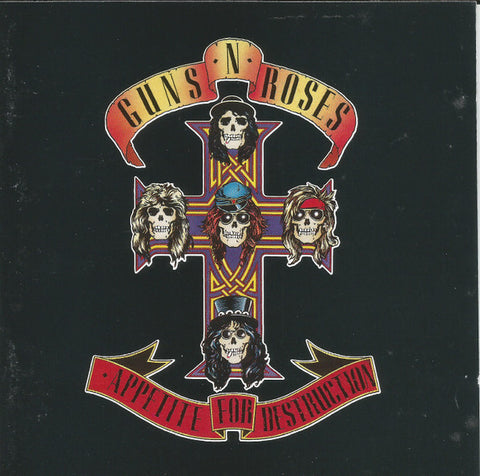 Guns N' Roses : Appetite For Destruction (Album,Club Edition,Reissue,Repress)