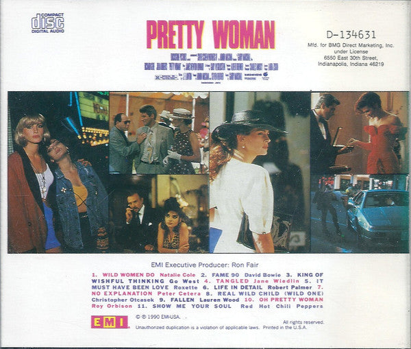 Various : Pretty Woman (Original Motion Picture Soundtrack) (Compilation,Club Edition)