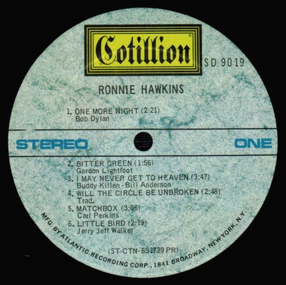 Ronnie Hawkins : Ronnie Hawkins (LP,Album,Stereo)