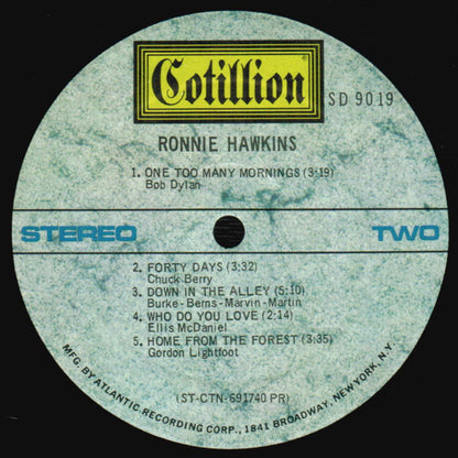Ronnie Hawkins : Ronnie Hawkins (LP,Album,Stereo)