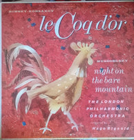 Nikolai Rimsky-Korsakov, Modest Mussorgsky / London Philharmonic Orchestra Conducted By Hugo Rignold : Le Coq D'or / Night On The Bare Mountain (LP,Album)