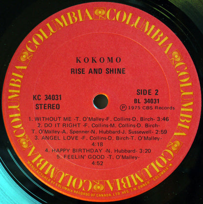 Kokomo : Rise And Shine (LP,Album)