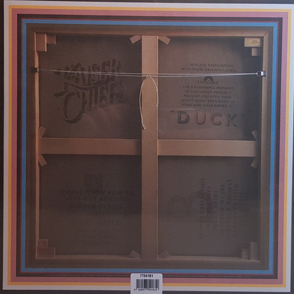 Kaiser Chiefs : Duck (LP,Album,Limited Edition)