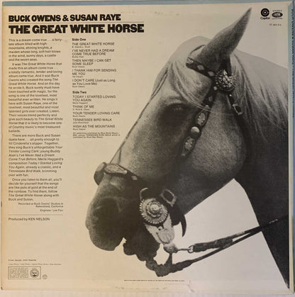 Buck Owens & Susan Raye : The Great White Horse (LP,Album,Stereo)