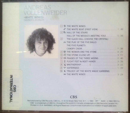 Andreas Vollenweider : White Winds (Seeker's Journey) (Album,Reissue)