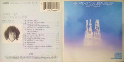 Andreas Vollenweider : White Winds (Seeker's Journey) (Album,Reissue)