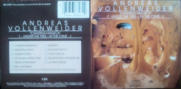 Andreas Vollenweider : "Caverna Magica" (...Under The Tree – In The Cave...) (Album,Reissue,Repress)