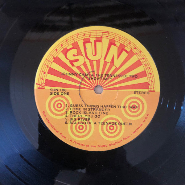 Johnny Cash & The Tennessee Two : Show Time (LP,Compilation)
