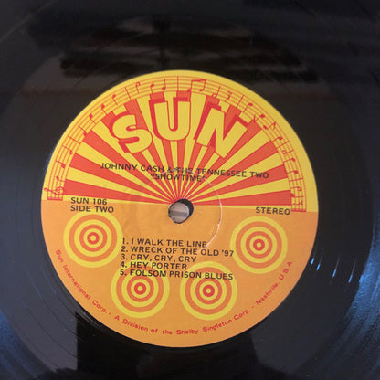 Johnny Cash & The Tennessee Two : Show Time (LP,Compilation)