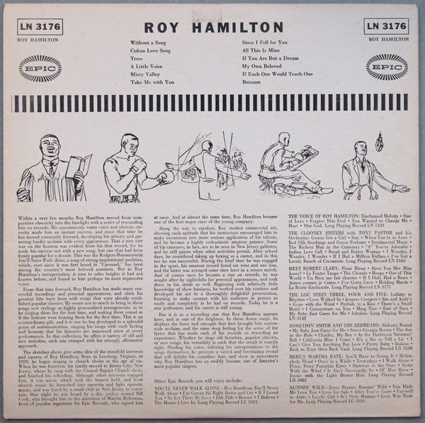 Roy Hamilton (5) : Roy Hamilton (LP,Mono)