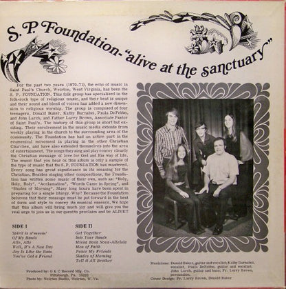 S.P. Foundation : Alive At The Sanctuary (LP,Album)