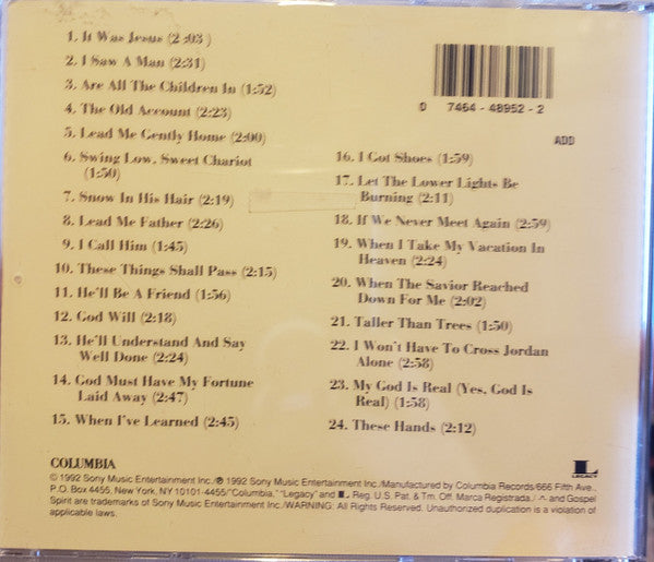 Johnny Cash : The Gospel Collection (Compilation)