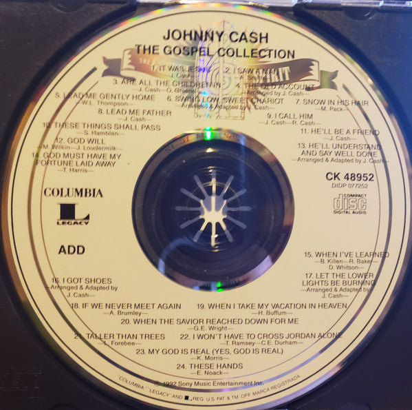 Johnny Cash : The Gospel Collection (Compilation)