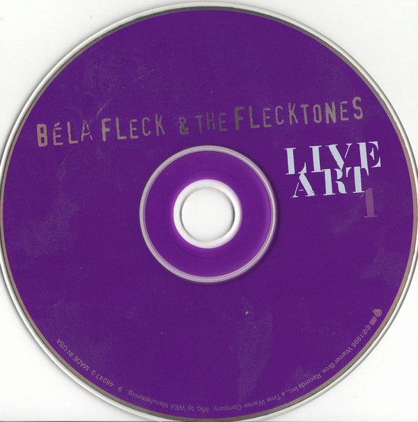Béla Fleck & The Flecktones : Live Art (Album,Repress)