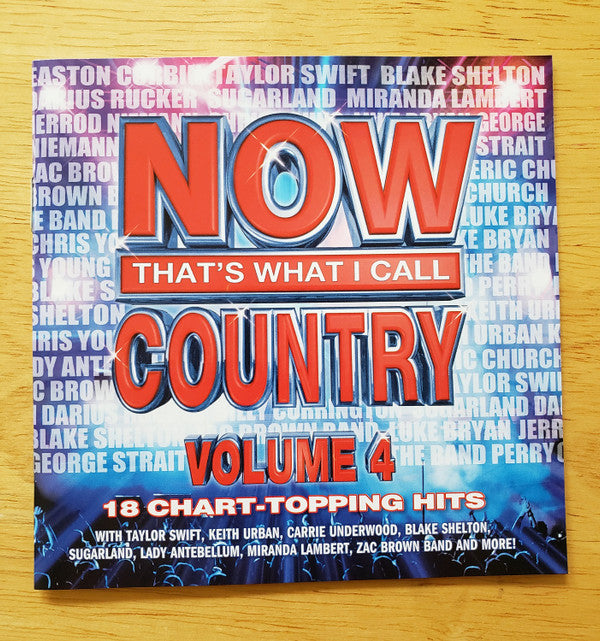 Various : Now That's What I Call Country Volume 4 (Compilation,Stereo)