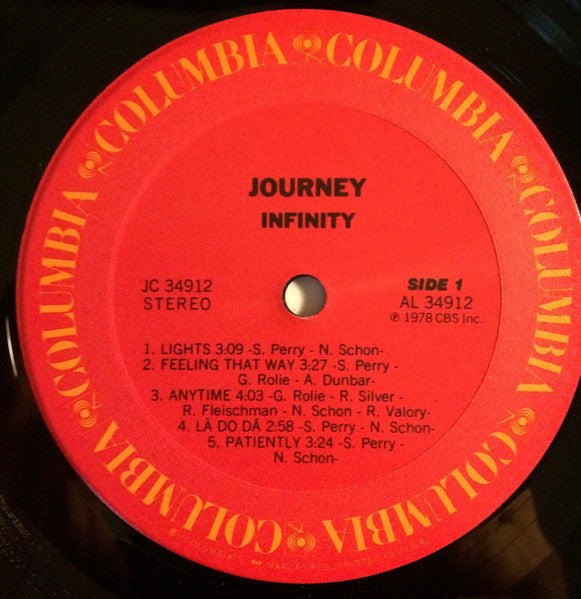 Journey : Infinity (LP,Album,Reissue)