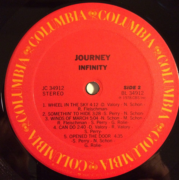 Journey : Infinity (LP,Album,Reissue)