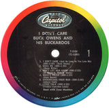 Buck Owens And His Buckaroos : I Don't Care (LP,Album,Mono)