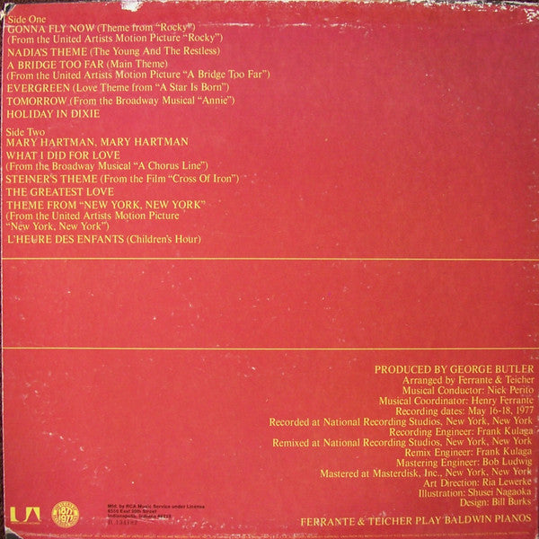 Ferrante & Teicher : Rocky And Other Knockouts (LP,Album,Club Edition)