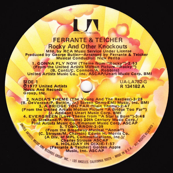 Ferrante & Teicher : Rocky And Other Knockouts (LP,Album,Club Edition)
