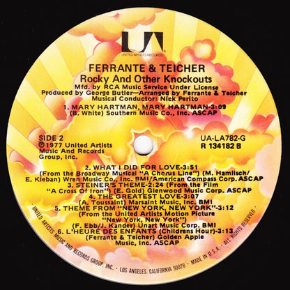 Ferrante & Teicher : Rocky And Other Knockouts (LP,Album,Club Edition)