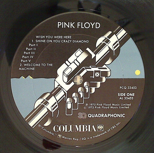 Pink Floyd : Wish You Were Here (LP,Album,Quadraphonic)