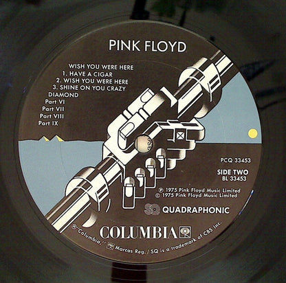 Pink Floyd : Wish You Were Here (LP,Album,Quadraphonic)