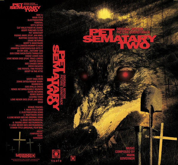 Mark Governor : Pet Sematary Two (Soundtrack)  (Album,Stereo)