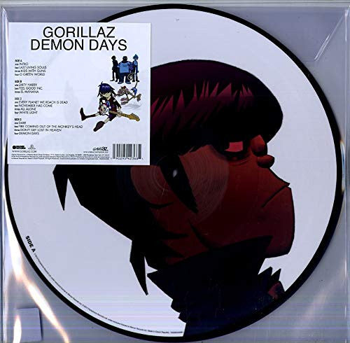 Gorillaz : Demon Days (LP,Album,Picture Disc,Reissue)