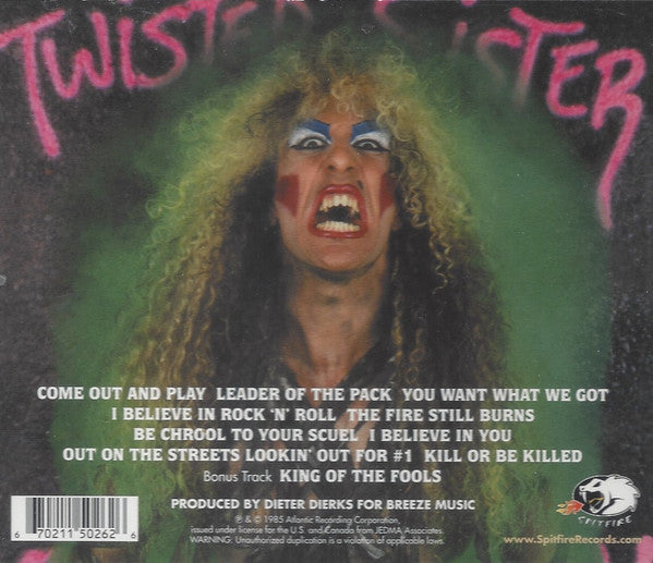 Twisted Sister : Come Out And Play (Album,Reissue)